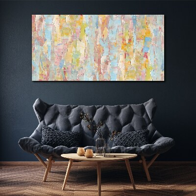 Tablou canvas Reflecții pastelate în sticlă