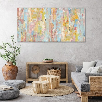 Tablou canvas Reflecții pastelate în sticlă