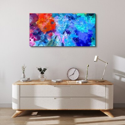 Tablou canvas Culorile emoțiilor în dansul abstract