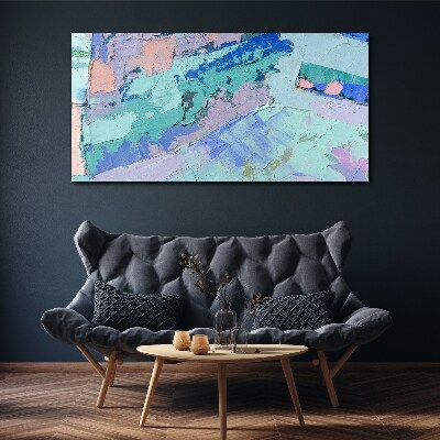 Tablou canvas Peisaje abstracte în culori pastelate