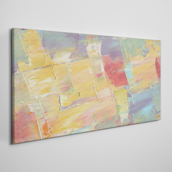 Tablou canvas Abstracții pastelate în mișcare