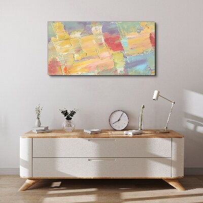 Tablou canvas Abstracții pastelate în mișcare
