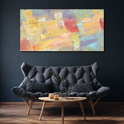 Tablou canvas Abstracții pastelate în mișcare