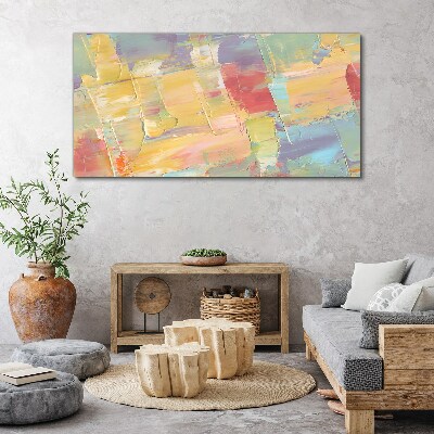 Tablou canvas Abstracții pastelate în mișcare