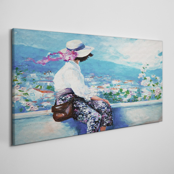 Tablou canvas Visând la o dimineață de vară