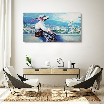 Tablou canvas Visând la o dimineață de vară