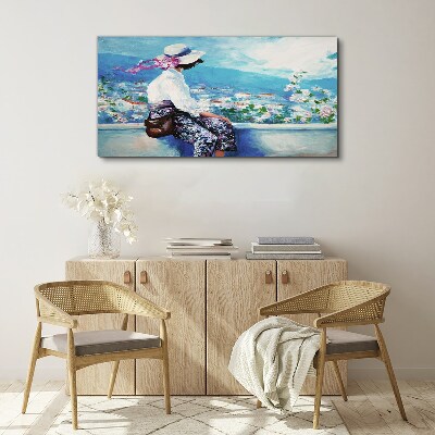 Tablou canvas Visând la o dimineață de vară