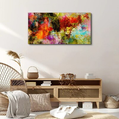 Tablou canvas Haos colorat de abstractizare