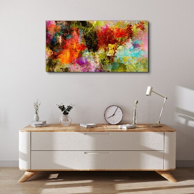 Tablou canvas Haos colorat de abstractizare