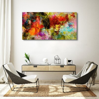 Tablou canvas Haos colorat de abstractizare