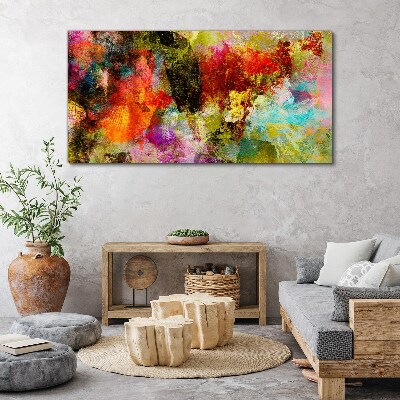 Tablou canvas Haos colorat de abstractizare