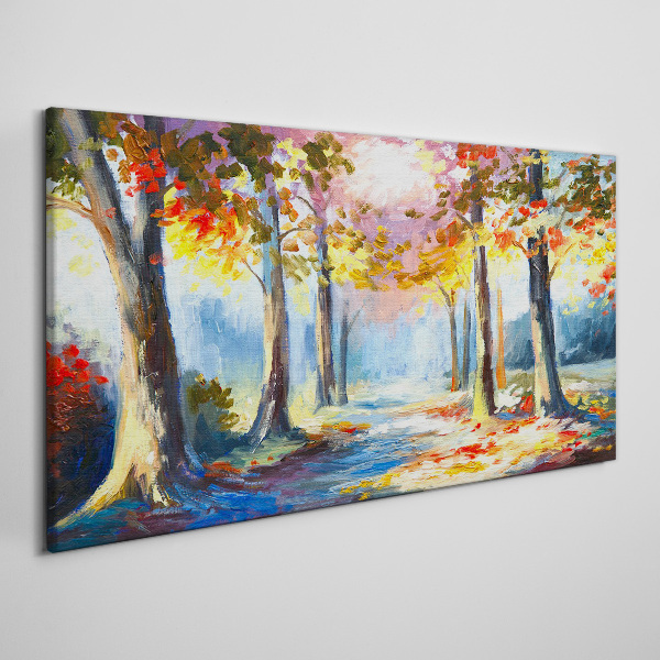 Tablou canvas Aleea de toamnă