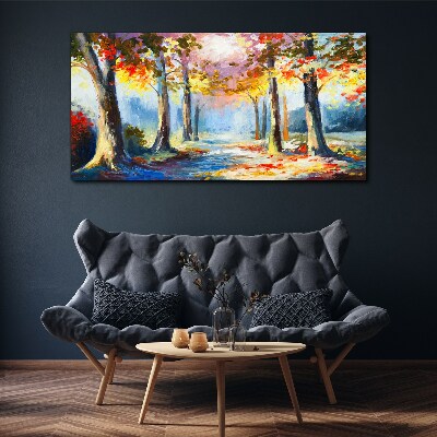 Tablou canvas Aleea de toamnă