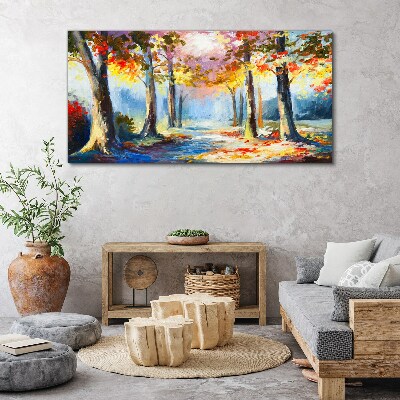Tablou canvas Aleea de toamnă