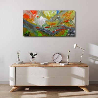 Tablou canvas Explozie dinamică de culori