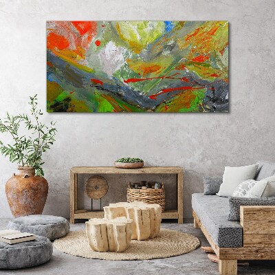 Tablou canvas Explozie dinamică de culori