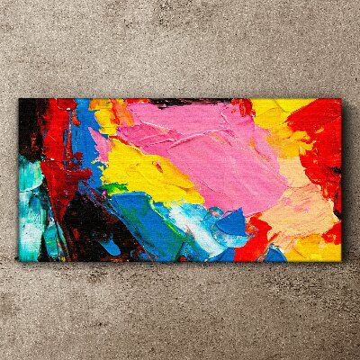 Tablou canvas Haos colorat pe pânză