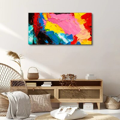 Tablou canvas Haos colorat pe pânză