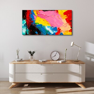 Tablou canvas Haos colorat pe pânză