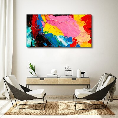 Tablou canvas Haos colorat pe pânză