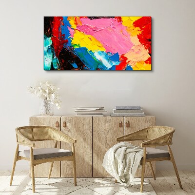 Tablou canvas Haos colorat pe pânză