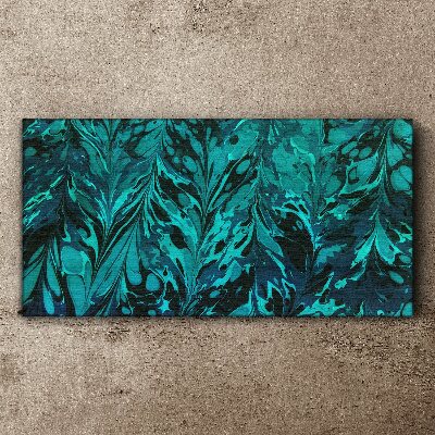 Tablou canvas Turcoaz vârtej de abstractizare