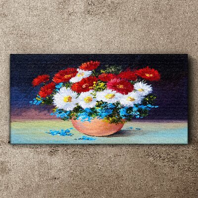 Tablou canvas Buchet de flori într-o vază