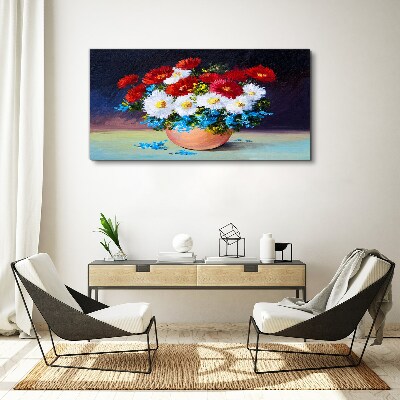 Tablou canvas Buchet de flori într-o vază