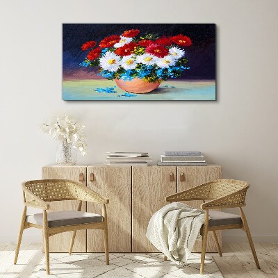 Tablou canvas Buchet de flori într-o vază