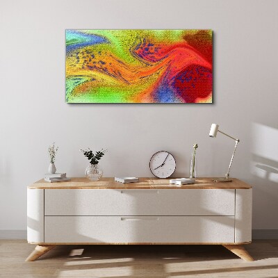 Tablou canvas Un vârtej colorat de emoții