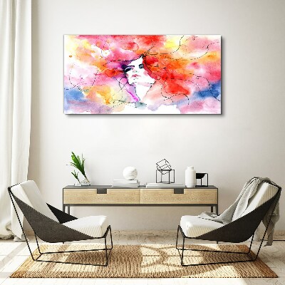 Tablou canvas O reflectare colorată a emoțiilor