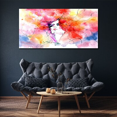 Tablou canvas O reflectare colorată a emoțiilor