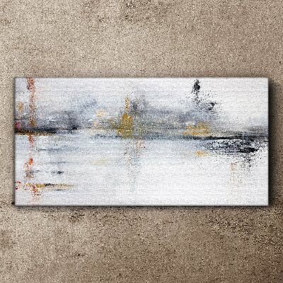 Tablou canvas Peisaj abstract în nuanțe de gri