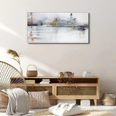 Tablou canvas Peisaj abstract în nuanțe de gri