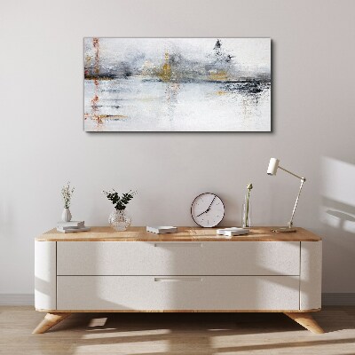 Tablou canvas Peisaj abstract în nuanțe de gri