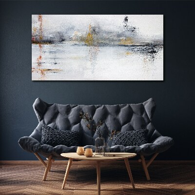 Tablou canvas Peisaj abstract în nuanțe de gri