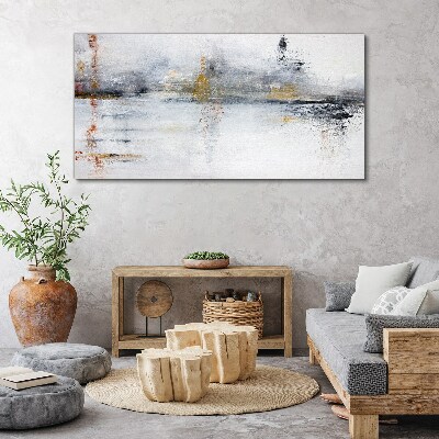 Tablou canvas Peisaj abstract în nuanțe de gri
