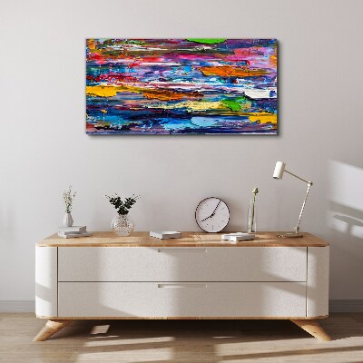 Tablou canvas Peisaj abstract colorat