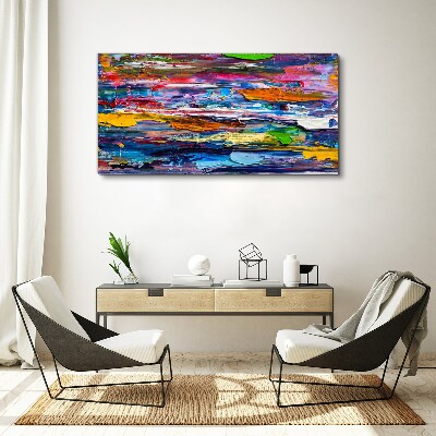Tablou canvas Peisaj abstract colorat