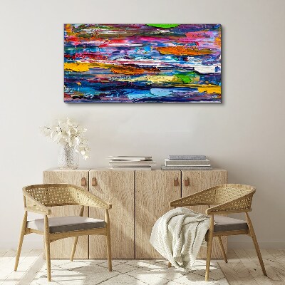 Tablou canvas Peisaj abstract colorat