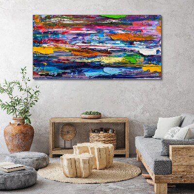Tablou canvas Peisaj abstract colorat