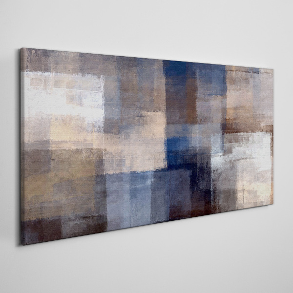 Tablou canvas Mozaic abstract în nuanțe de albastru