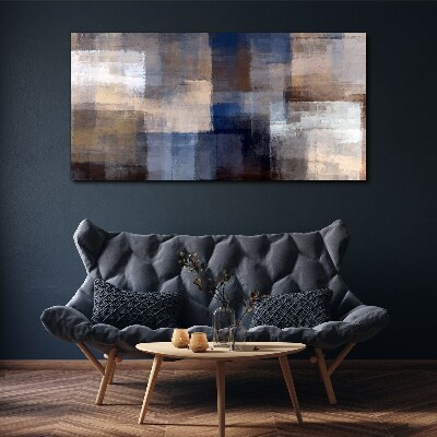 Tablou canvas Mozaic abstract în nuanțe de albastru