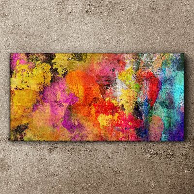 Tablou canvas Haos colorat de abstractizare
