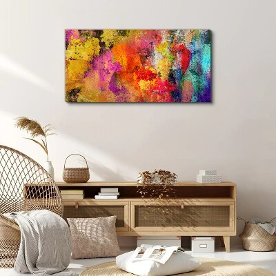 Tablou canvas Haos colorat de abstractizare