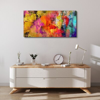 Tablou canvas Haos colorat de abstractizare