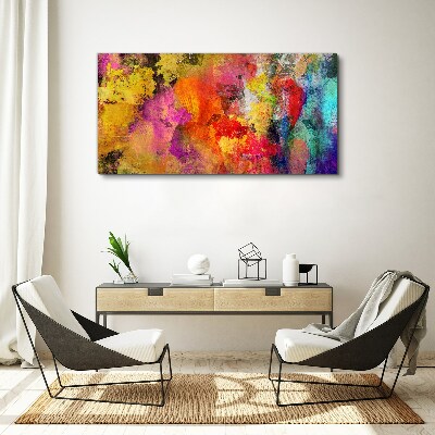 Tablou canvas Haos colorat de abstractizare