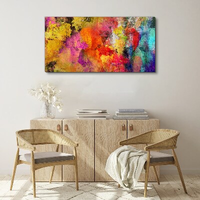 Tablou canvas Haos colorat de abstractizare