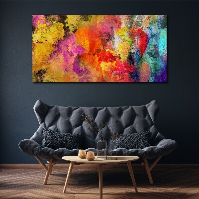 Tablou canvas Haos colorat de abstractizare