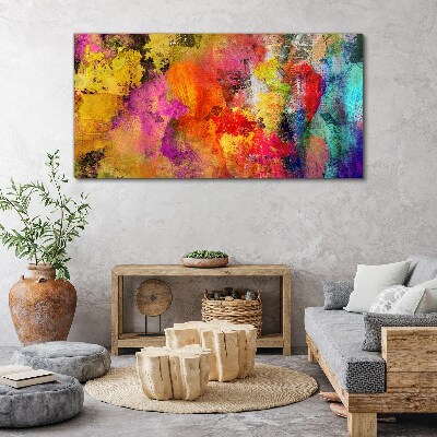 Tablou canvas Haos colorat de abstractizare